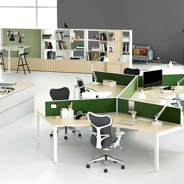 Furnishing of office and administrative premises