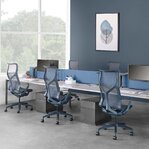 Herman Miller Cosm High Back modrá Nightfall