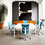 Herman Miller Mirra 2 butterfly tyrkysová