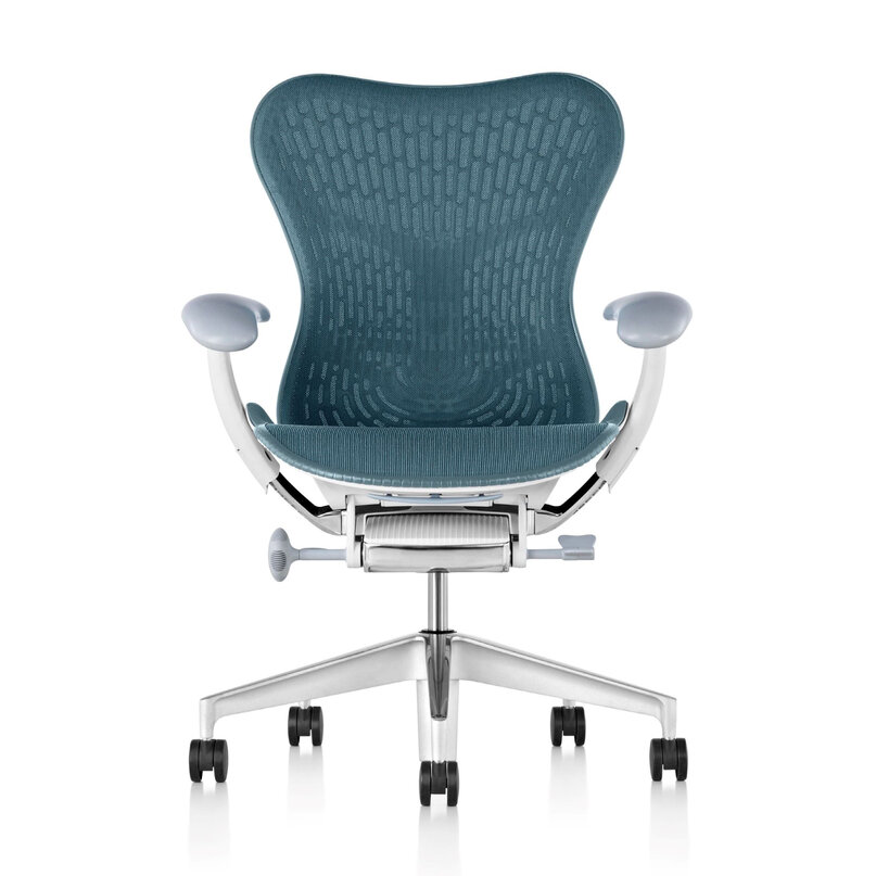 Herman Miller Mirra 2 butterfly tyrkysová